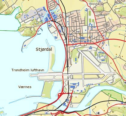 Stjørdal sentrum Malvik - Hommenlvik Trondheim sentrum Kollektivbuen fremtidig gangvegnett kollektivbuen Holdeplasser Buffer 200m fremtidig nettverk Buffer 300m fremtidig nettverk Buffer 400m