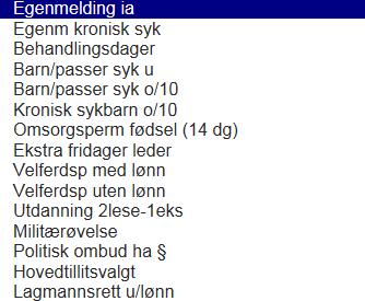 1.2018 skal ansatte (ikke Notus) bruke Visma Enterprise web når de skal levere /søke om uttak av feriedager og fravær.