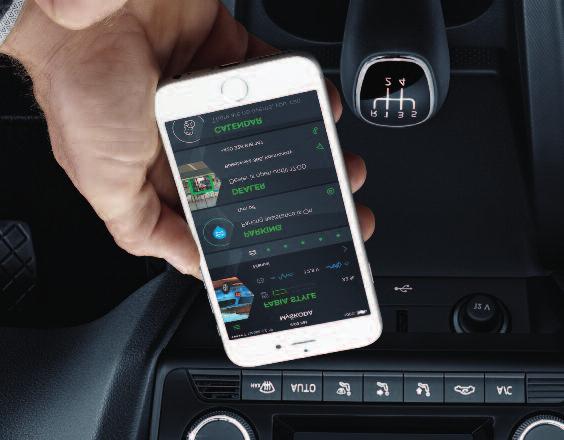 SmartLink+-systemet omfatter også SmartGate-funksjoner som lar deg koble smarttelefonen til bilen via WiFi og få tilgang til kjøredata som kjøreøkonomi, kjøredynamikk og serviceinformasjon.