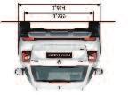 000 EU6/Diesel 207 (206) 6,7 5,8 (6,1)** 4,5 (4,6)** 5,0 (5,2)** 130 (135) 73,3 10,6 4x4 Hydraulisk enplate clutch (Twinkoaksial flerplateclutch, elektrohydraulisk styrt) 4/1.968 135/3.500 4.