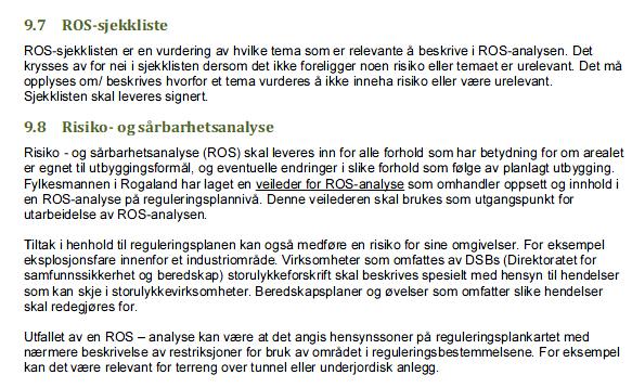 1.3 METODE FOR ROS-ANALYSEN Sola kommune har i sin startpakke for reguleringsarbeid vedlagt foretrukket metodikk for ROSanalyse. 1.