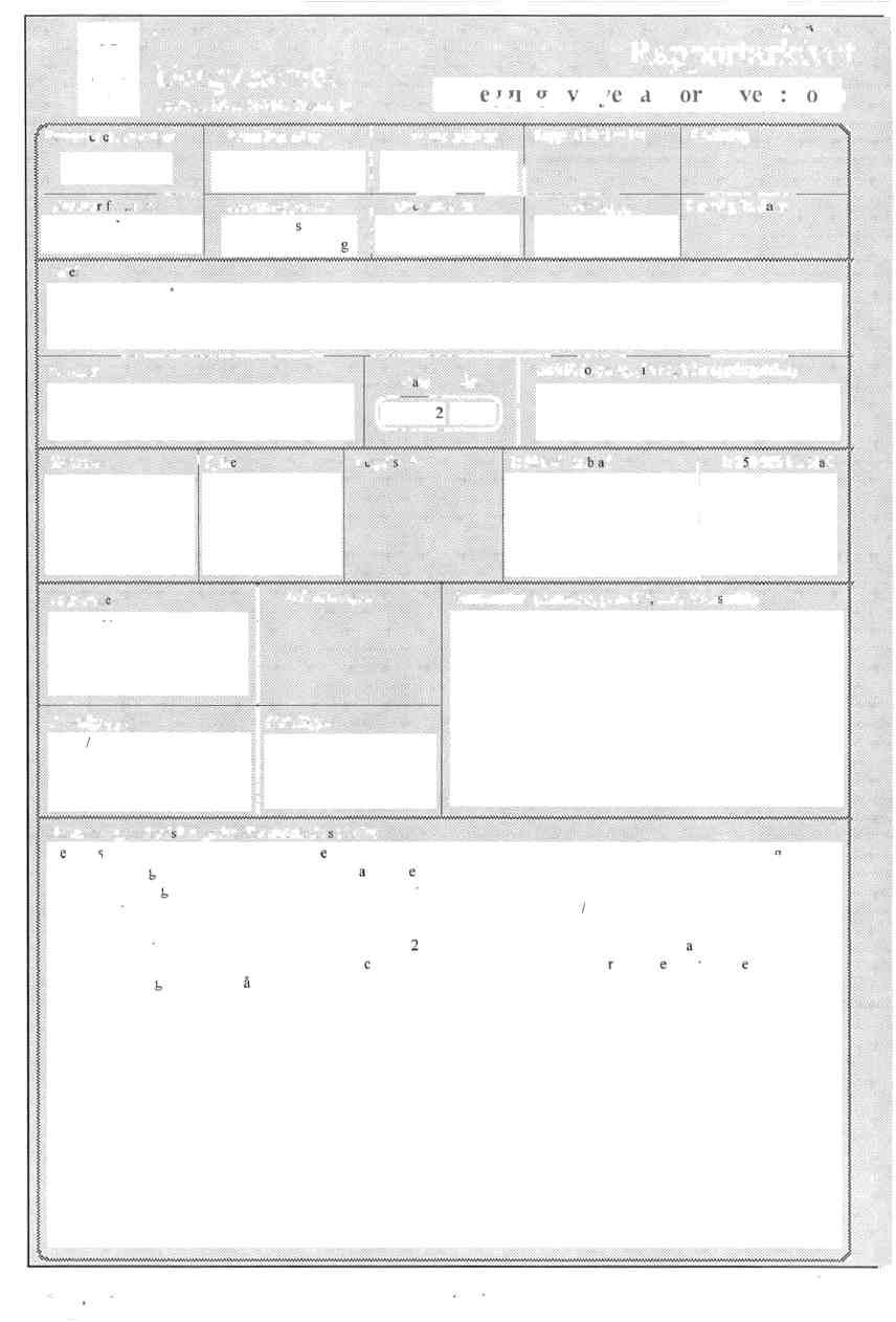 Sai) Bergvesenet Postboks 3021, N7441 Frondlutim (B7rgvesenet rappor; nr 1 Intern Journal nr [ Rapportarkivet innlegging av nve rapporter ved:,john Internt arkiv nr Rapport lokalisering Gradering