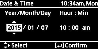 5 Clock format (Kellonajan muoto) Määrittää kellonajan näyttötyypin. 24h 3.