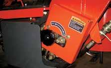 funksjonsventil på lasteren gir mulighet for å benytte hydrauliske redskaper montert foran på lasteapparatet. Funksjonen betjenes med en knapp plassert på lasterens joystick.