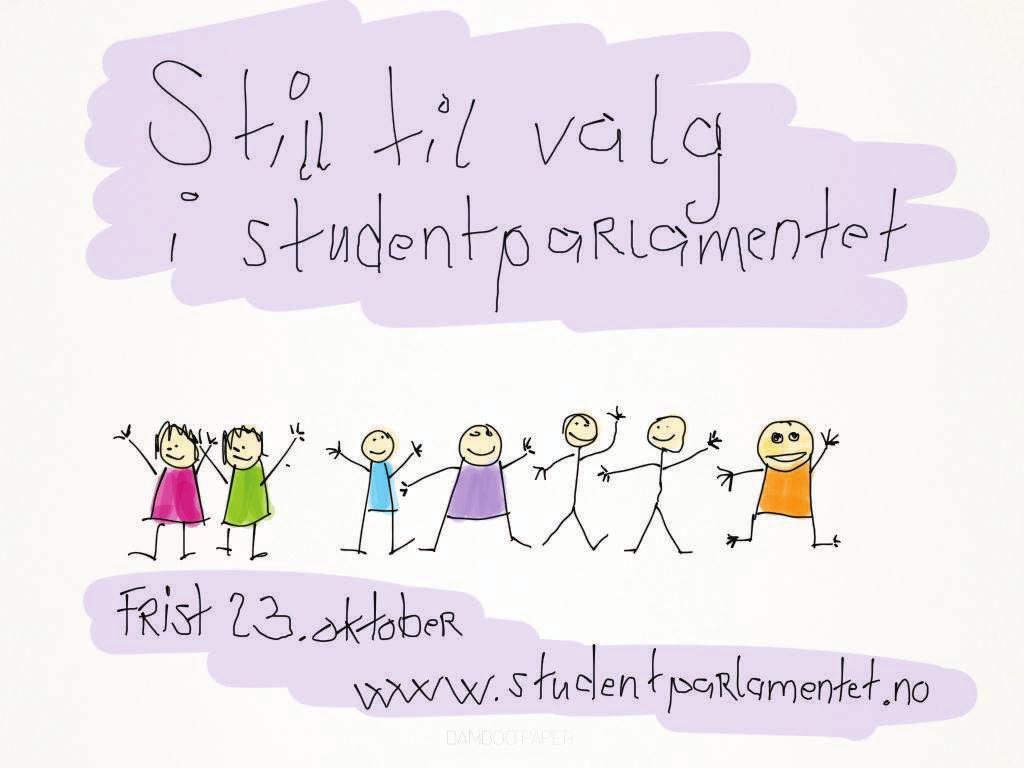 Velkommen til: Parlamentsmøte 7/2012 Studiested Kjeller Tirsdag 09.10.