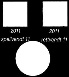 11-tallet var speilvendt.