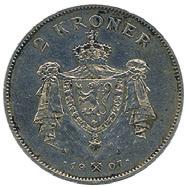 2 kroner 1878 Best.nr.