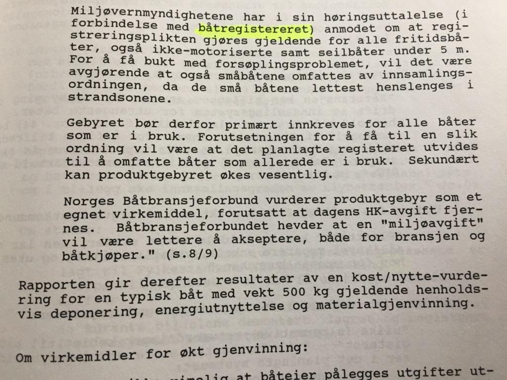 Avfall Norge, NG, Norboat, Redningsselskapet, Eco-fiber og repr fra Oslo og Bergen kommuner etablerte prosjekt for å få fart