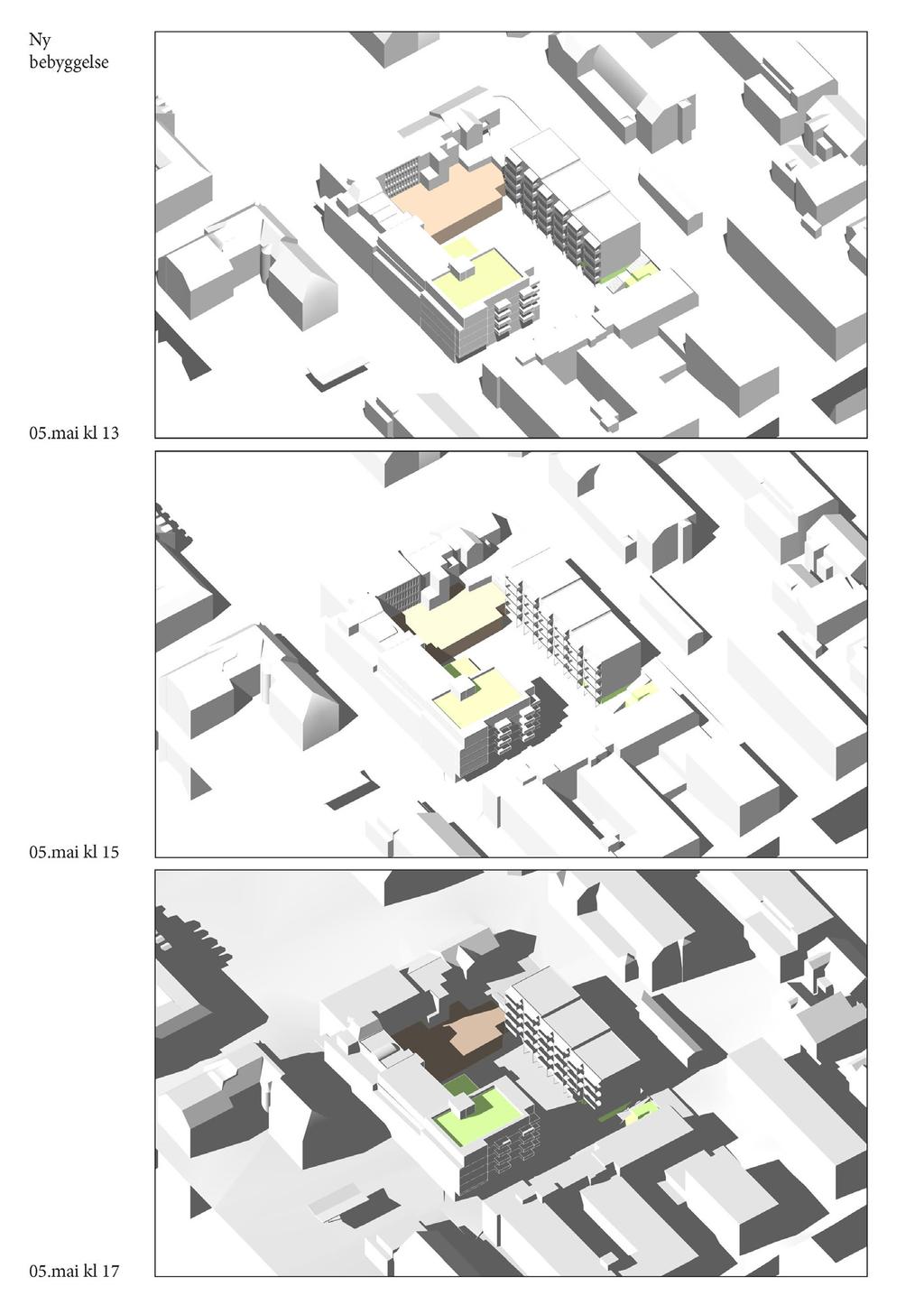 forholdet mellom dagens situasjon og konsekvensen av planforslaget: I perioden mai, juni,