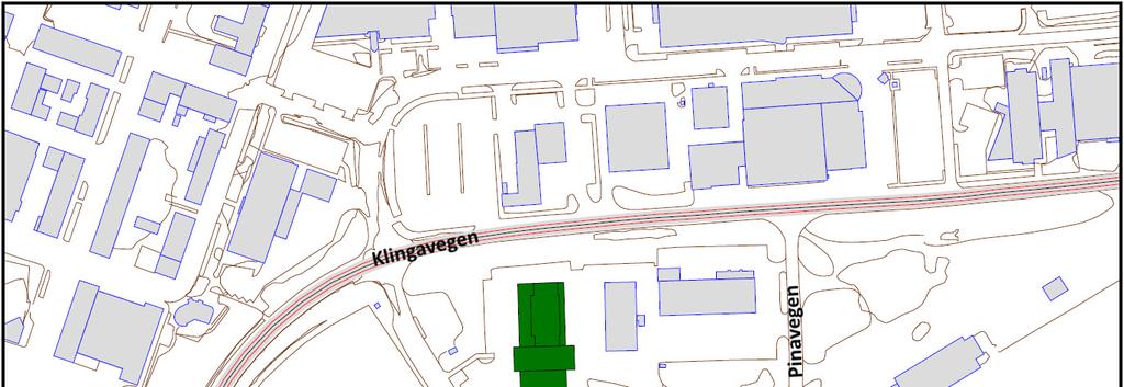 STØYUTREDNING 9 Figur 3 Oversiktskart over området. 4.2 Beregningsmetode og inngangsparametere Lydutbredelse for vegtrafikk er beregnet etter Nordisk beregningsmetode for vegtrafikkstøy.
