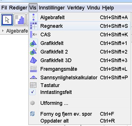 Skriv g(x) = c x + d Endre farge på grafene til f og g slik at de får hver sin farge. Bruk gliderne og finn ut: Når overlapper grafen til f grafen til g? Forklar.