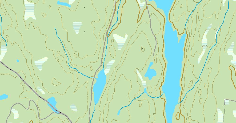 Kroktjenn 305 4 Gorotjerns- 194 290 gtjenn 285 3 høgda Søndre røytjern 209 5 3 17 2