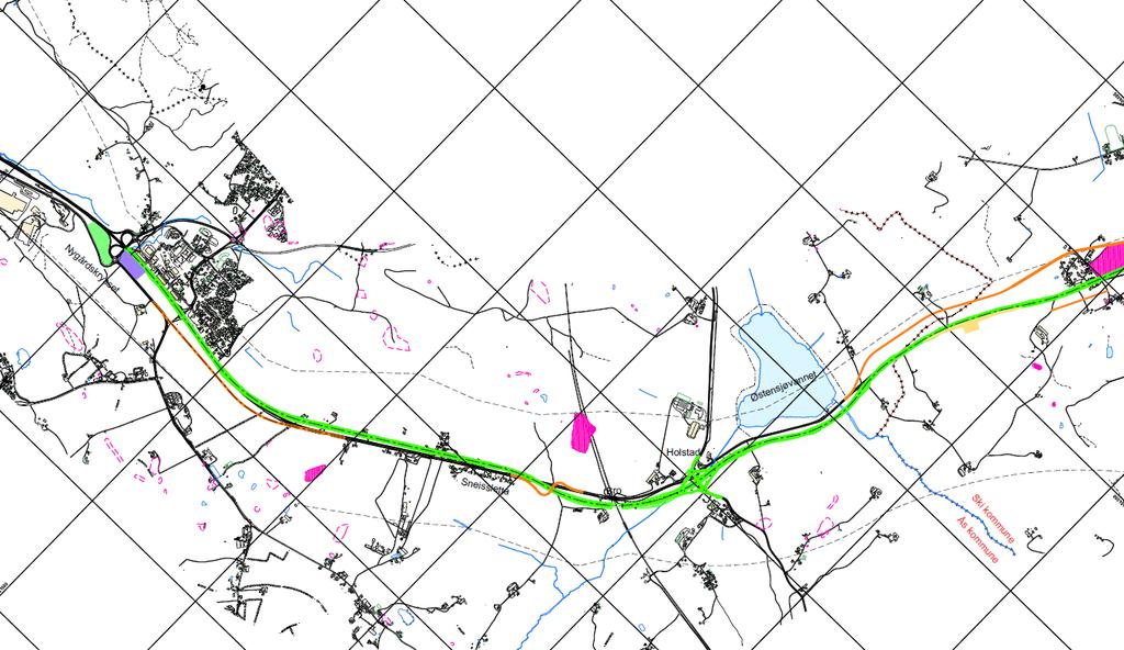 Kommunedelplan E18 Akershus grense Vinterbro.