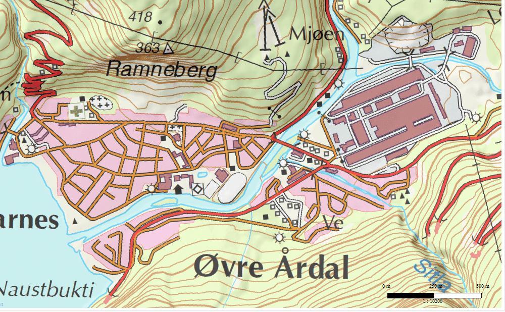 Vedlegg 2 Oversiktskart og bildeillustrasjon av ny 22 kv linje/kabel Ny 22 kv linje er