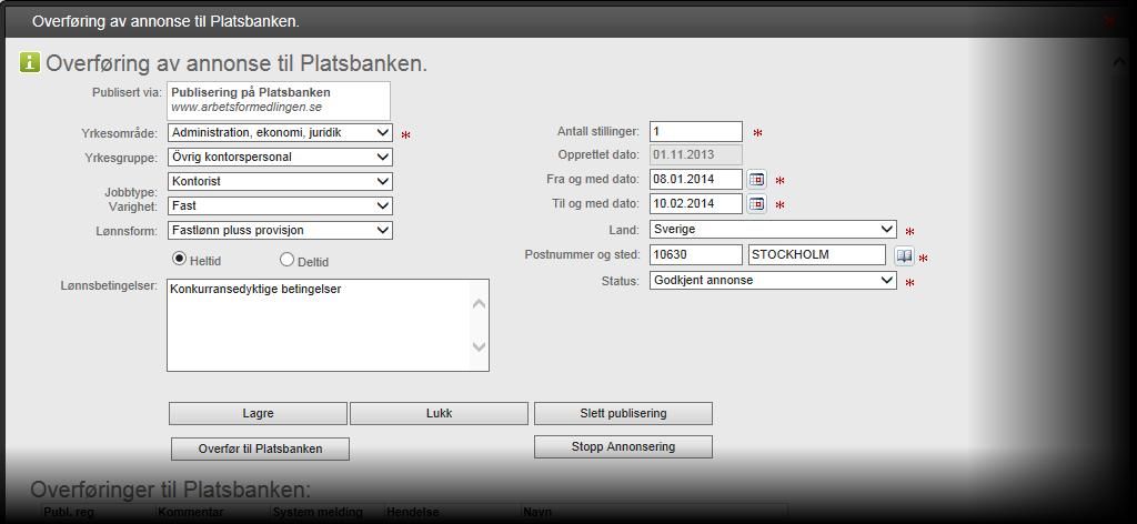 Mulighet for automatisk utsendelse av e- postpubliseringer ved publisering til hjemmesider Det er nå mulig å sette opp ulike e-postpubliseringsvalg slik at disse sendes automatisk ved publisering til