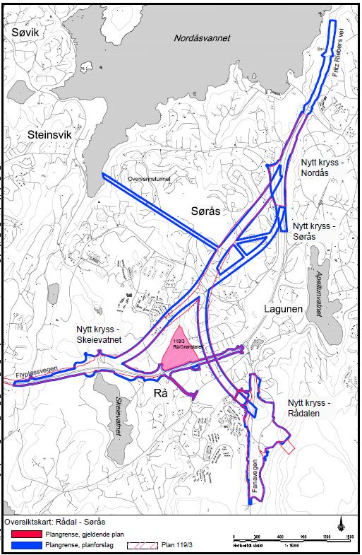 Plangrense gjeldende