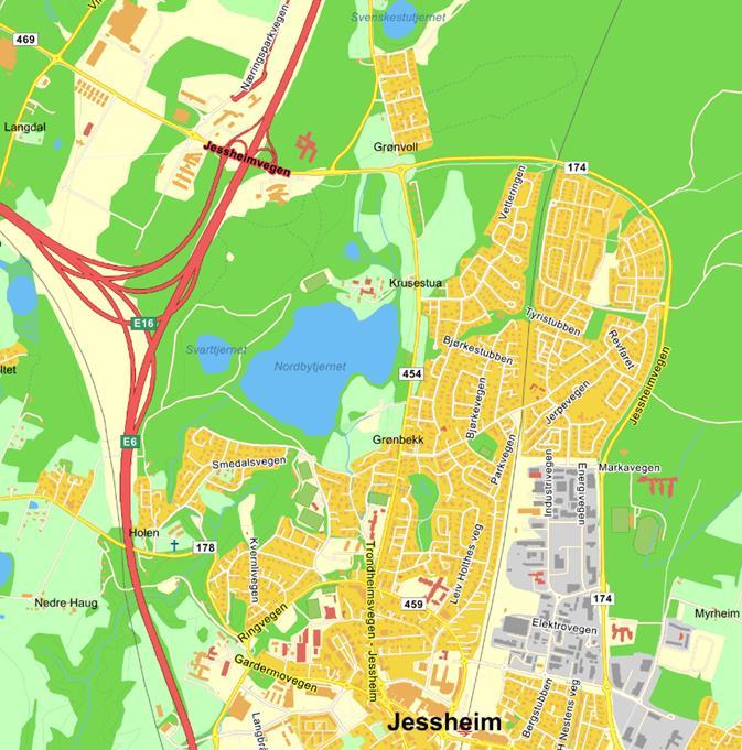 9 KART JESSHEIM Thon Hotel Gardermoen Thon Hotel Oslo Airport Quality Airport Hotel Rv174 mot Vormsund Avkjøring 51 Jessheim Nord Jessheim Idrettspark Bohus Myrvegen Veibeskrivelse Fra E6, ta av mot