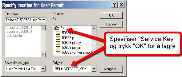 Page 112 TECDIS Manual 6.9.2 Generering av User Permit fil Før en kartleverandør kan utstede Cell Permits filer for S63 kartdatabaser med tilganger til kartceller, må det genereres en User Permit fil.