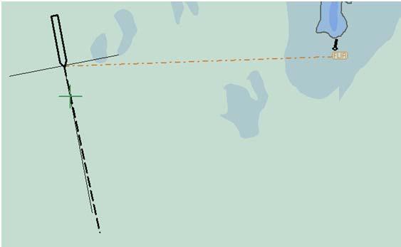 På og Av: Valgene for Full farevisning og Grunne loddskudd funksjonene blir avkrysset når en anti grunnstøtingsalarm opptrer og tilbakestilt når anti grunnstøtingsalarmen er klarert. 3.8.