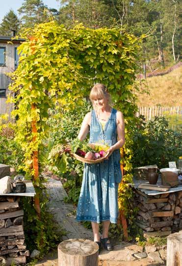 For Barbro Raen Thomassen er gleden ved å dyrke grønnsaker eller skape kunst to sider av samme sak.