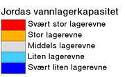 Tørrere i vest og nord i forhold til i fjor 217 216 Kilde: NVE Kartene viser lagerevne i mark- og