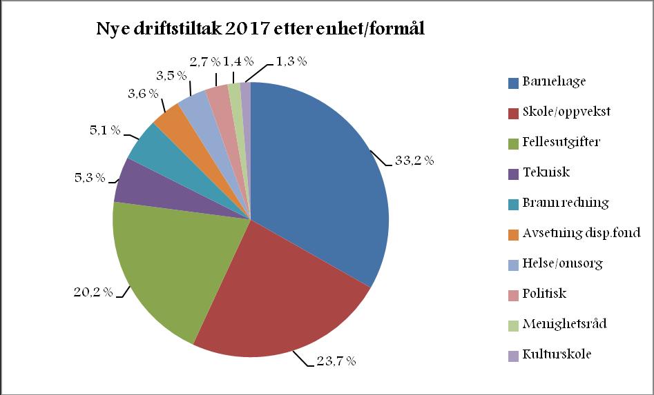 Rådmannen vil særlig gjøre oppmerksom på tiltak knyttet til kulturskolen. Dette kan syns å utgjøre en liten andel sammenlignet med de øvrige, men bør likevel trekkes frem som noe unikt.