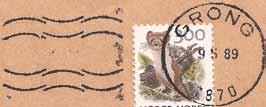 Stempel nr. D1 Type: DN Utsendt Stempel nr.