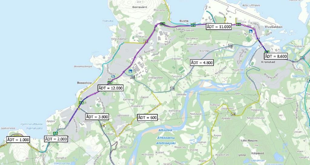 Sak 19/16 Det er utført en enkel mulighetsanalyse for potensialet av bompengefinansiering av en bypakke i Alta.