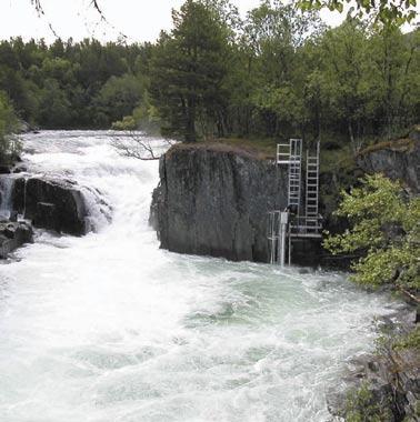 Vannføringsstasjoner i Midt- og Nord-Norge