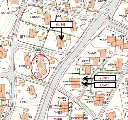 Holstadveien, og fra 61/146 (som tidligere også mottok nabovarsel). Klagene er fortløpende blitt besvart og kommentert av ansvarlig søker (vedlegg 8-15).