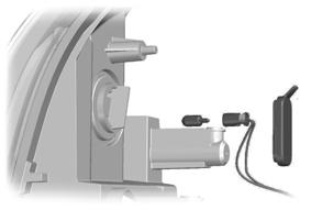 Lys 4. Kople fra den elektriske kontakten. 5.