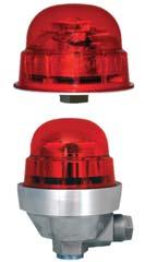 Vigilant L-810 RTO røde LED obstruksjonslys RTO-seren benytter en unik optisk, elektrisk og mekanisk