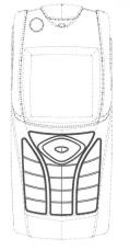 7.1 7.2 1. Mobiltelefon 2. Øvre del av mobiltelefon 3. Nedre del av mobiltelefon 4. Tastaturarrangement for mobiltelefon 5. Mobiltelefon 6. Nedre del av mobiltelefon 7.