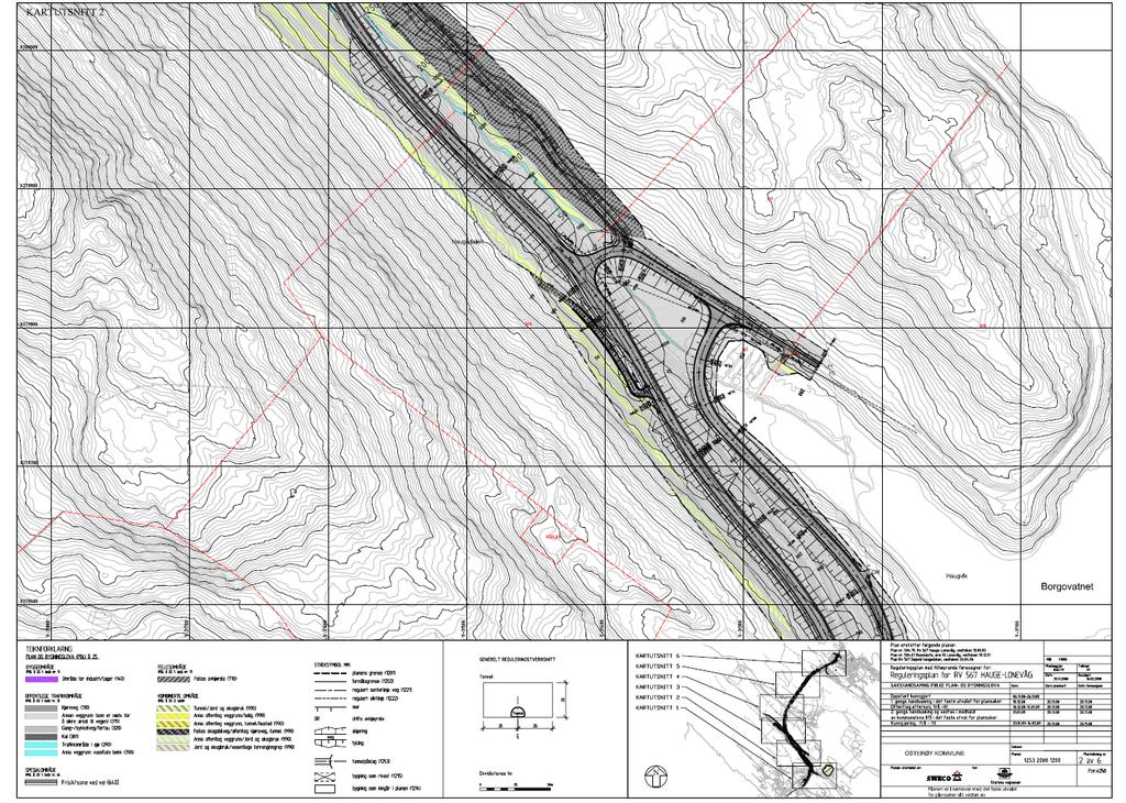 5.3.2 Reguleringsplan(er) Planområdet er uregulert. Delar av planområdet er overlappa av ny trase fylkesveg for FV 567 (plan 20081200).