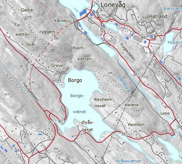 3 INFLUENSOMRÅDE Den visuelle effekten av landskapsendring knytt til moglege tiltak innanfor analyseområdet vil kunne strekke seg utover plangrensa.