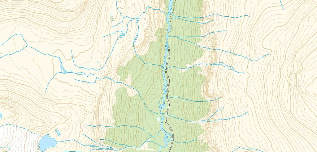 Sørdalselva Giebmejohka Sørdalen (Bardu, Troms). Areal 7.