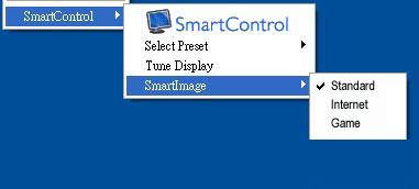 3. Bildeoptimering Context Sensitive menu (Kontekstavhengigmeny) Context Sensitive menu (Kontekstavhengigmenyen) er aktivert som standard.