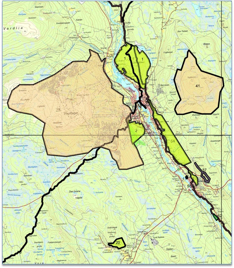 Innbygda, Nybergsund, Grøndalen Figur 6.