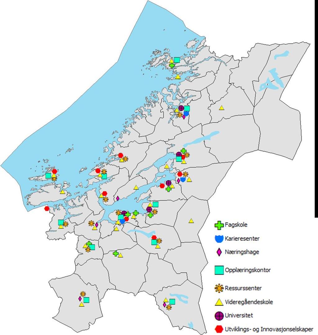Aktørkart kompetanse I tillegg til aktørene på kartet: Nav Kommunen