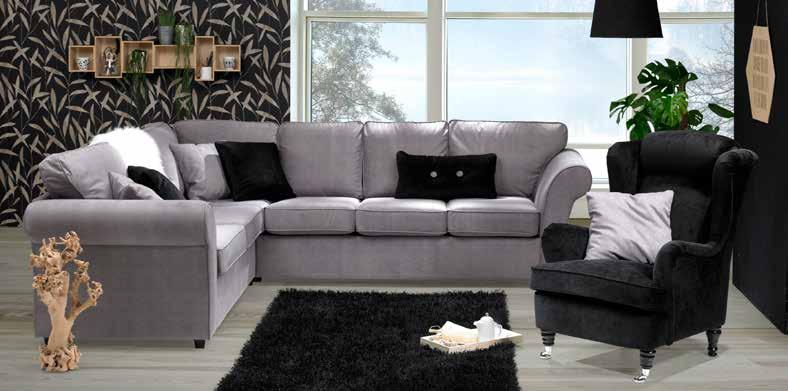 Serien er laget i ekstra god kvalitet og med fantastisk sittekomfort. VELG ARMLEN EASY LIFE DESIGN DIN EGEN SOFA 15% FRA 7.995,- ORD. 8.