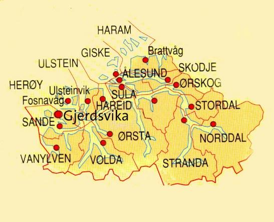 Nordplan side 7 DEL 1 Historikk - Stadanalyse Skodje sentrum 2 Presentasjon av Skodje Kort om kommunen Skodje har eit langstrakt sentrumsområde.