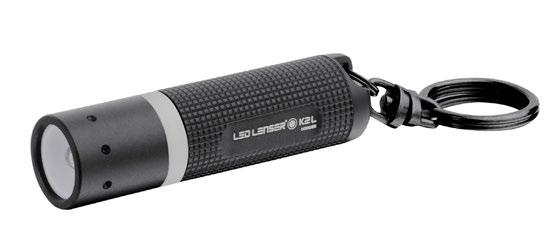 DE SPORTY kr 25-99,- LedLenser Nøkkelringlykt K2L Lykt med 25 lm Lumen og 20 m lyslengde.