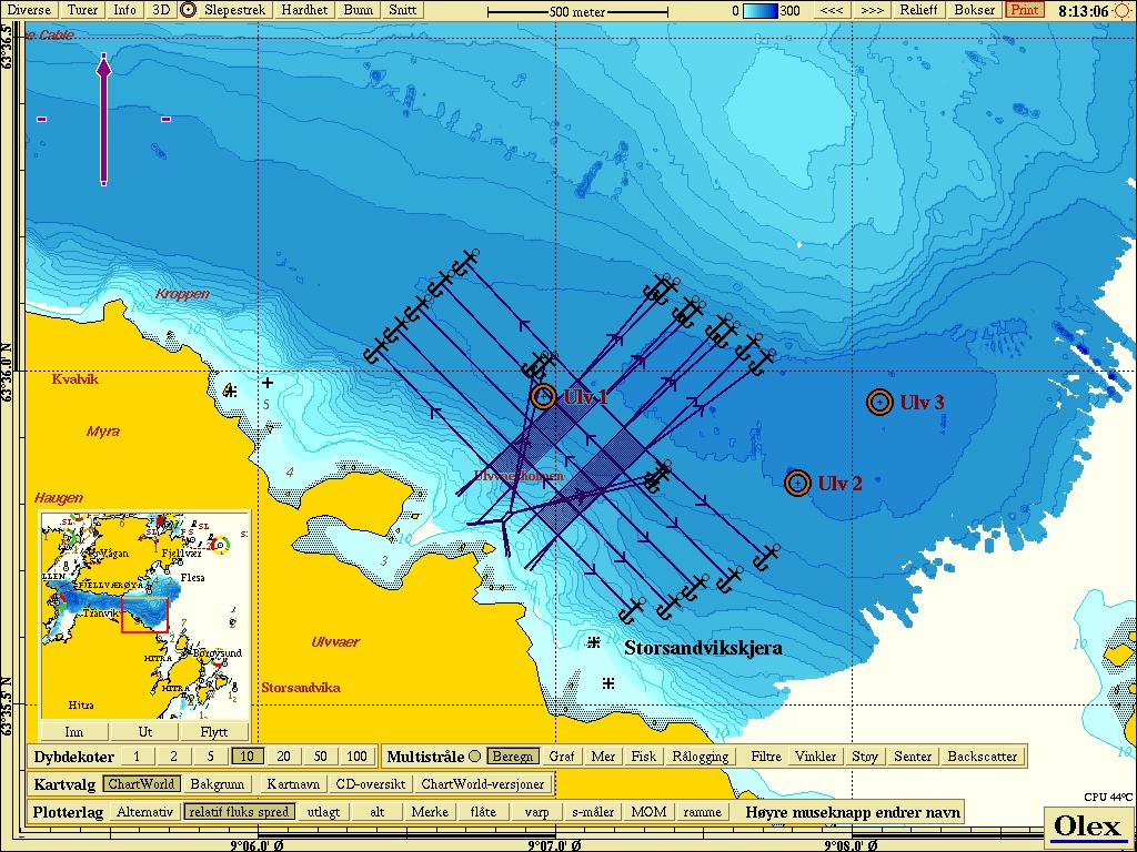 2 MATERIALE OG METODER 2.1 Undersøkelsesområdet Undersøkelsesområdet ligger på østsiden av Hitra, ytterst i Fillfjorden (Figur 2.1).