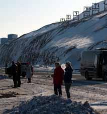 Sone VIII (Strandveien og Burmaveien) Kyststien videre vestover fra Bykaia gir en enklere tilrettelegging enn den tidligere snirklingen mellom naust og industribygg.