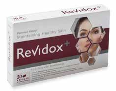 HUDEN DIN NÅ 220,- FØR 259,- Revidox+ gir dokumentert + mykere hud + økt elastisitet i huden + reduserer