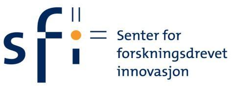 Regionale institusjonsprosjekt kompetansebygging mot SFI/SFF skal styrke et forskningsmiljø innenfor regionalt prioriterte