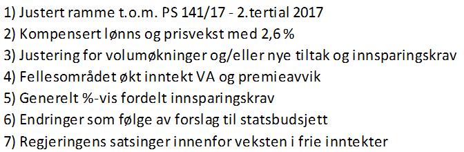 4.5. Seksjonenes økonomi for 2018 Generell kommentar I tabellene nedenfor som viser budsjettrammene, er det netto budsjettramme som vedtas.