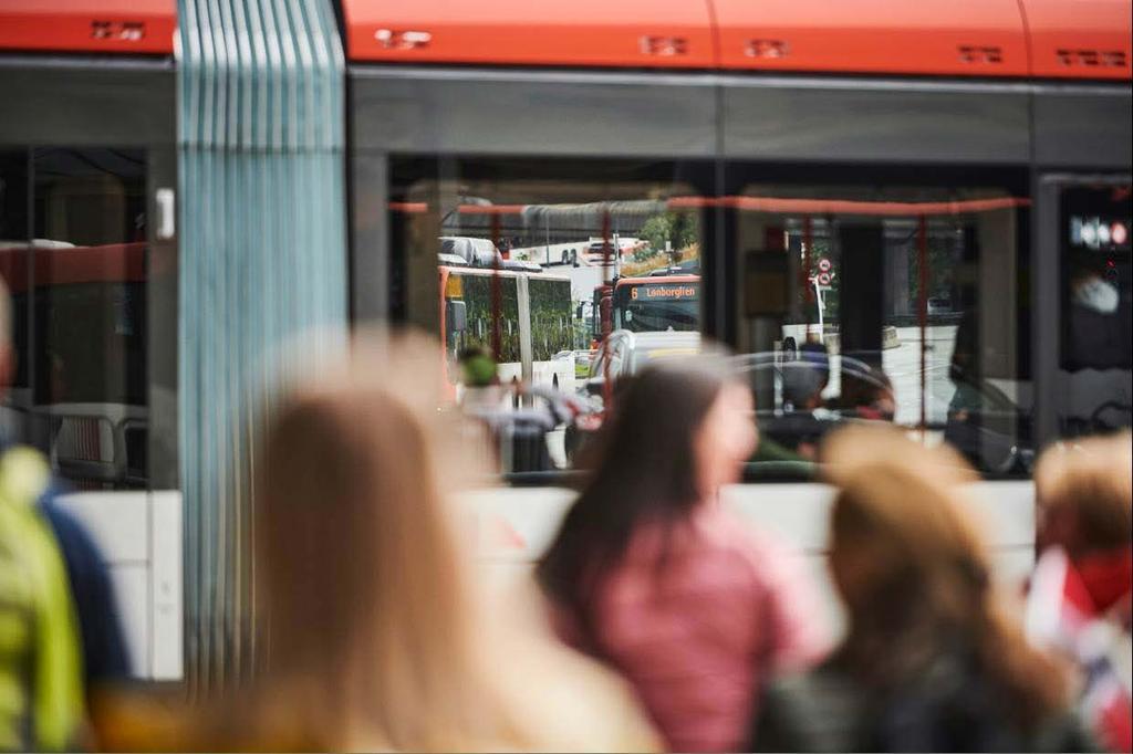 Handlingsprogram kollektiv 2018 2021 7 Trafikkplan for Bergensområdet Ein trafikkplan for kollektivtrafikken i Bergensområdet er under arbeid.