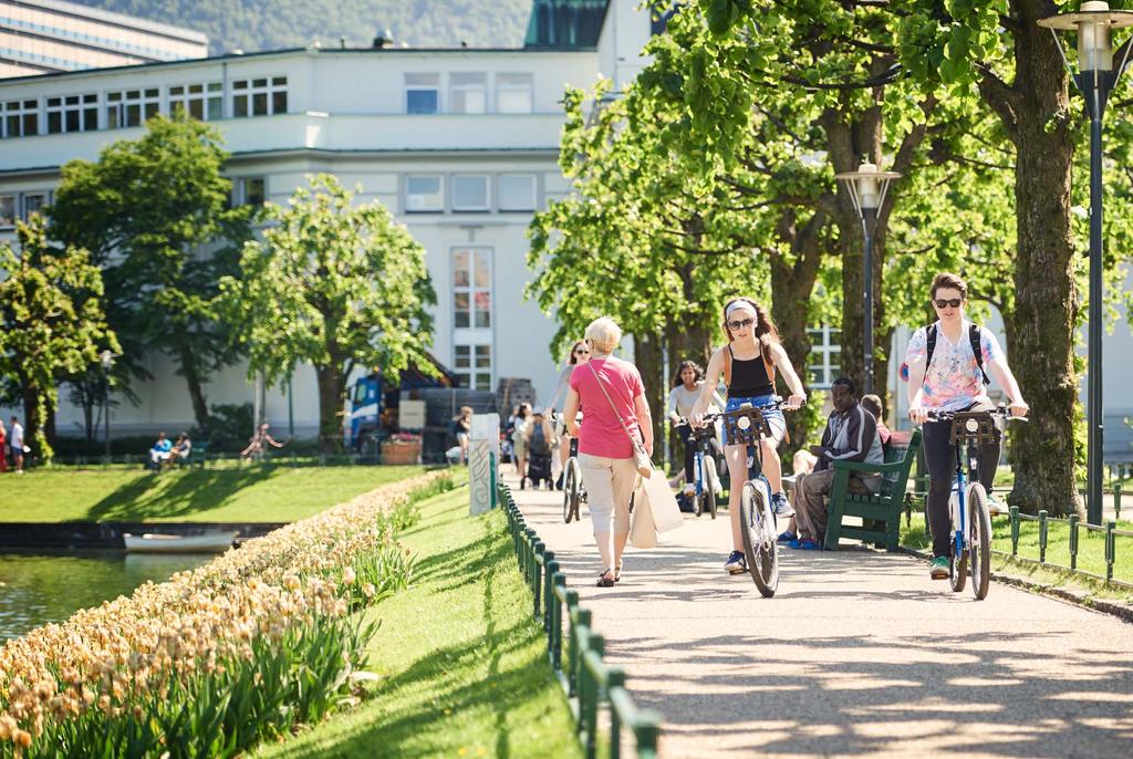 Sykkelbyen Bergen Prosjektrapport 2014-2017 3 80 % av Bergens innbyggere har hørt om Sykkelbyen Bergen 78 % har opplevd mer fokus på sykling de siste årene 63 % av