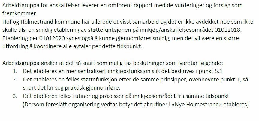 3. Fremdriftsplan 4. Kompetansebehov 5. Organisering 6. Økonomi 7. IKT 8. Arkiv 9. Lokalisering 10. Anskaffelser 11. Synergieffekter 12.